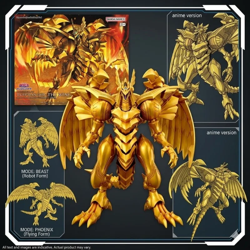 

[Ready Stock] Yu-Gi-Oh Bandai Figure-Rise Standard The Winged Dragon Of Ra Egyptian God Action Figure Collectibles Toy Gift