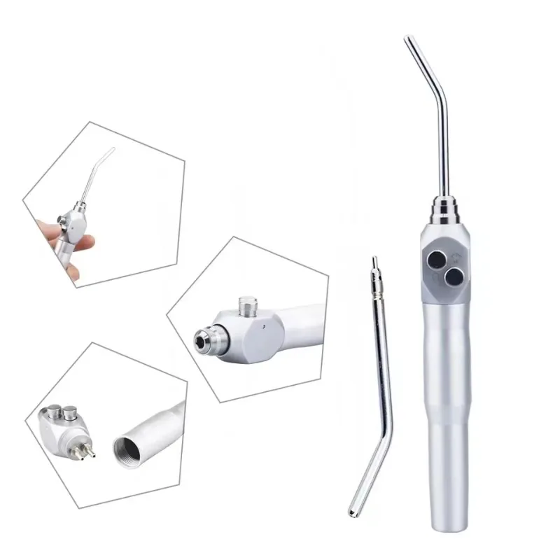 Lab Unit Equipment Spare Part Straight Curve Syringe Triple Syringe with 2 Tips Straight. Best Tool s