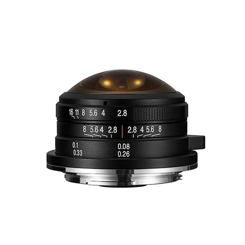 

Laowa 4mm F2.8 APS-C Lens 210° Circular Fisheye Manual Focus Lens for Sony E for Canon RF EF-M Nikon Z Fuji X for Leica L M4/3