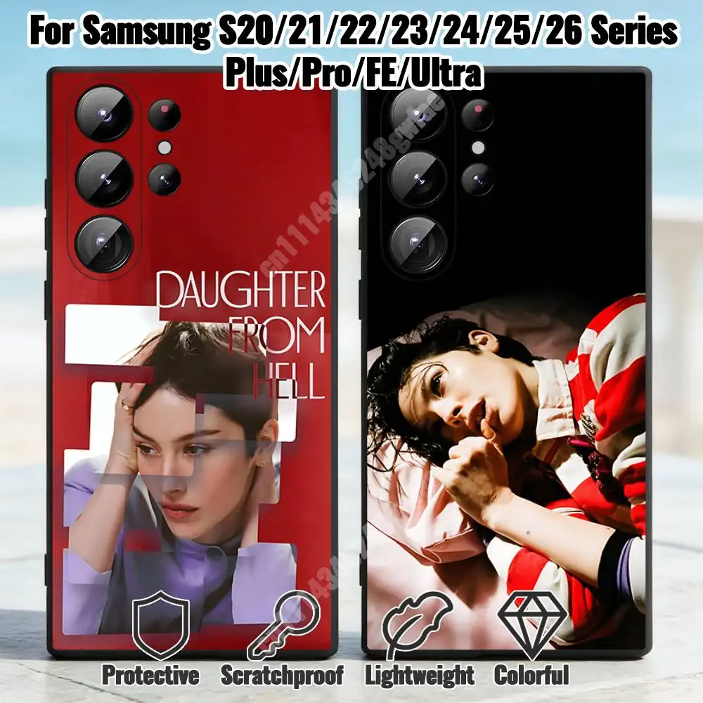 Daughter From Hell G-Gracie A-Abrams Phone Case for Samsung Galaxy S21 S22 S23 Ultra Plus S24 S25 S26 FE Lite TPU Protector