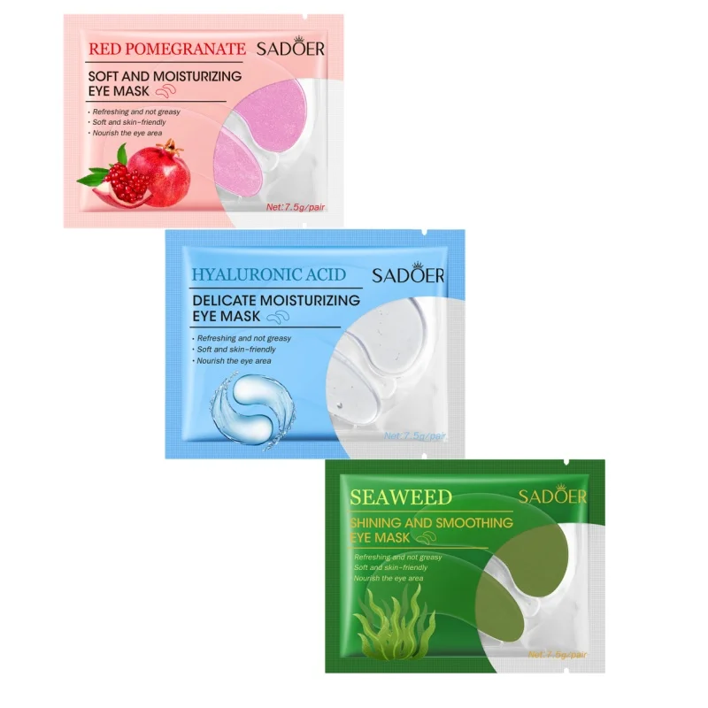 Collagen Starry Sky Eye Mask, Containing Collagen, Sodium Hyaluronate and Other Skin-Friendly Ingredients, Improves Dryness Around the Eyes, Makes the Skin Around the Eyes Firm, Plump, and Has a Light Texture That Tightens and Moisturizes.