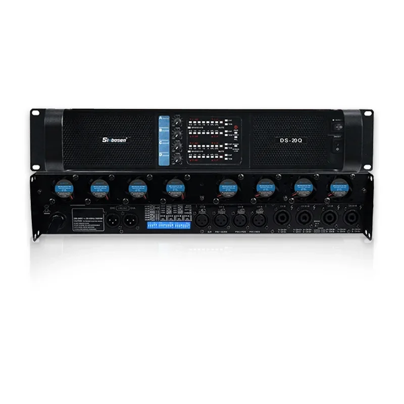 

2025/DS-20Q sound system audio 4 channel power 2000 watts amplifier professional