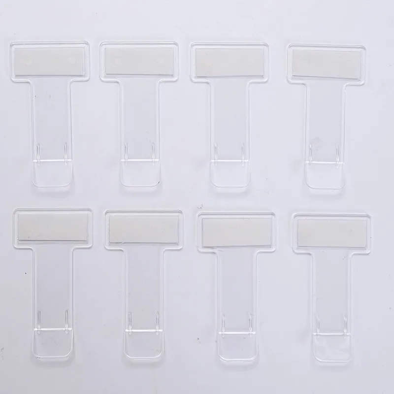 10Pcs Plastic Ticket Clips, Multi‑Purpose Holder for Receipt, Invoice, Parking Ticket, Business Card & Qualification Certificate