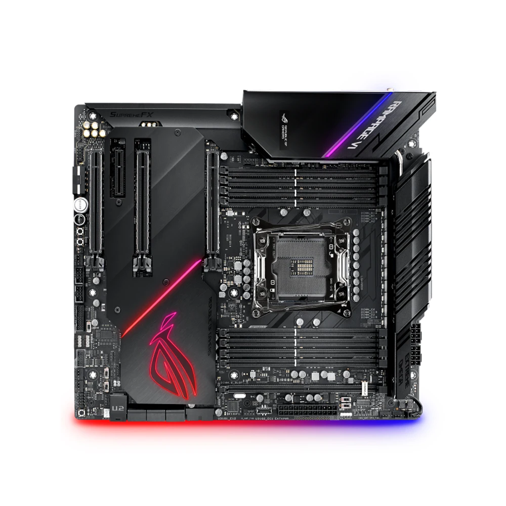 ASUS-ROG RAMPAGE VI EXTREME OMEGA, placa base usada, X299 Chipset, placa base Intel LGA 2066, compatible con Core x-series