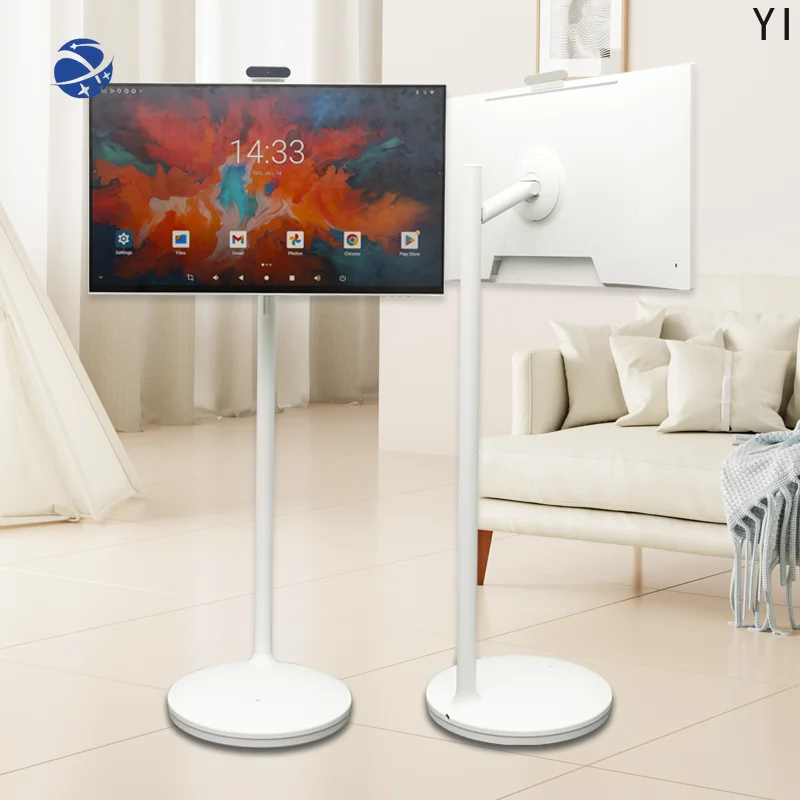 

YYHC High Quality 27'' 32 Inch Smart Tv with Camera Touch Screen HD Video Display Player Android Large Size Mobile Stand Portabl