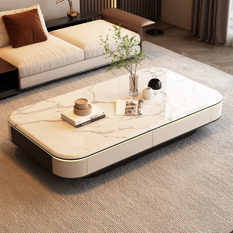 Writing Dinner Side Table Luxury Nordic Living Room Storage Designer Organizer Coffee Table Moving Couchtisch Home Furniture