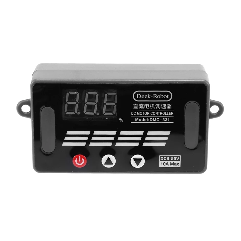 DMC-331 DC8V-55V 10A DC PWM Motor Speed Controller LED Digital Adjustable Speed Regulator Control Governor Switch