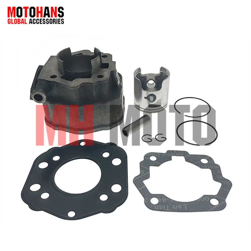 47MM CYLINDER KIT FOR 50CC DERBI SENDA R DRD-BLACK DEVIL 2A EDIZIONE 03 DRD EU1 EU1R 02 RACING 04-05 RACING LTD 05  DERBI SENDA