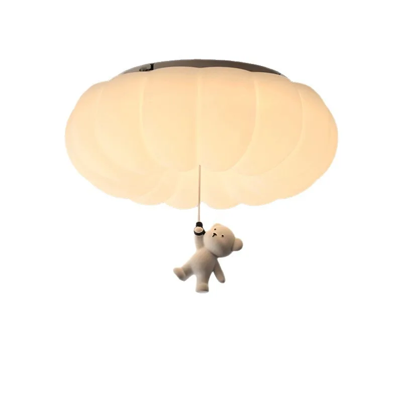 

Cream, bedroom, ceiling lamp, study, pumpkin, bear