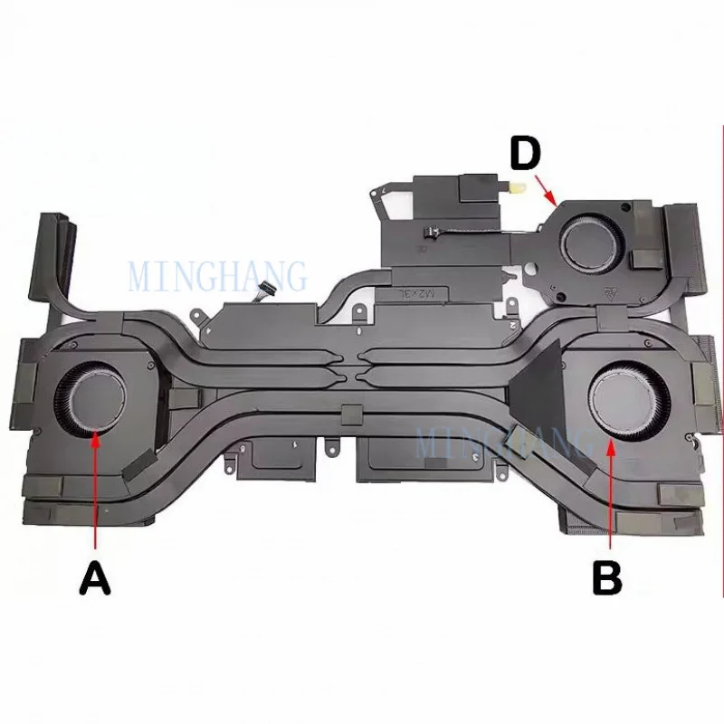 

M New for dell Alienware 16 Area-51 AA16250 CPU GPU fan Excluding the heatsink