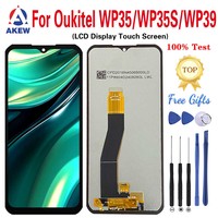 AKEW Original For Oukitel WP35 LCD OUKITEL WP39 Display 100% Test WP35S Touch Screen WP35 S Digitizer Assembly Replacement Parts