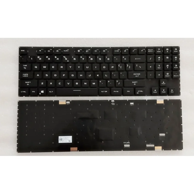 

Новая английская клавиатура с подсветкой для ноутбука ASUS ROG Strix Scar 17 G733QM G733ZM (US-раскладка)