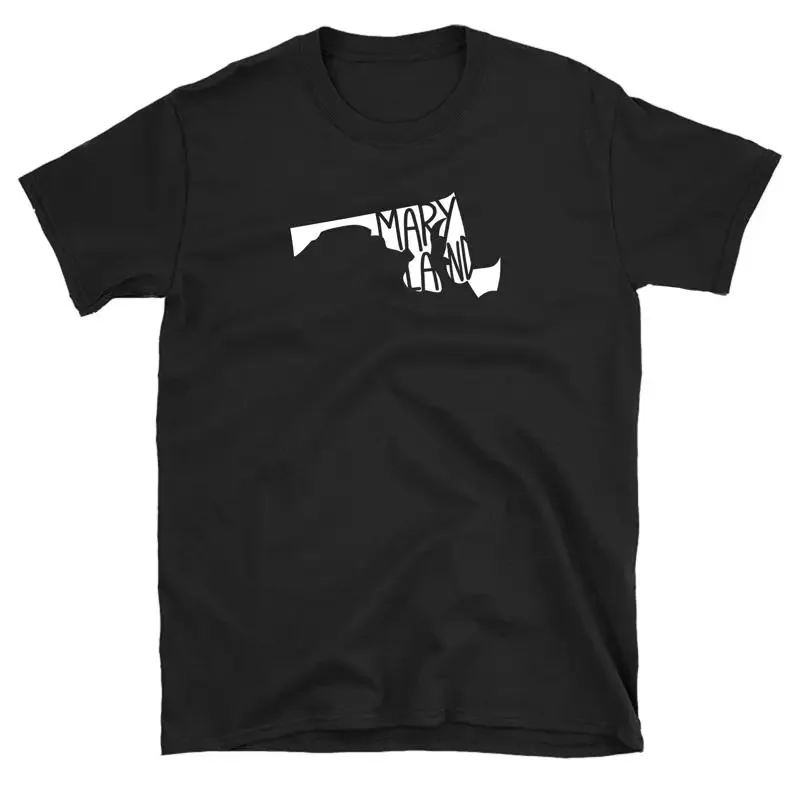 Maryland State T shirt Cotton Place Name Vacation Moving Away Home
