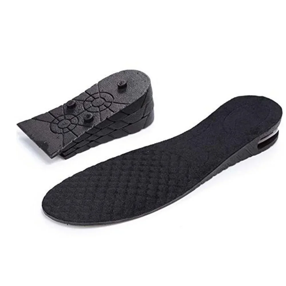 

Women Men Invisiable Height Increase Insoles Heel Lift Shoes Sole Pad Breathable Shock Absorption Feet Care Cushion