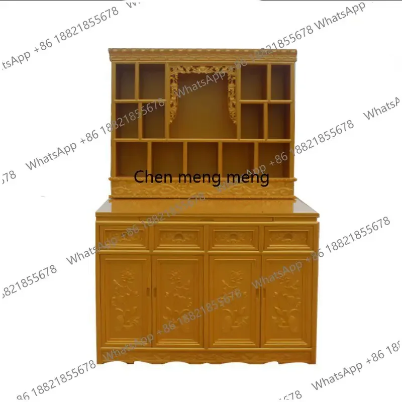 z183 Buddha Table Offering Platform Buddha Statue God  Table Offering Platform Household Offering Ancestors