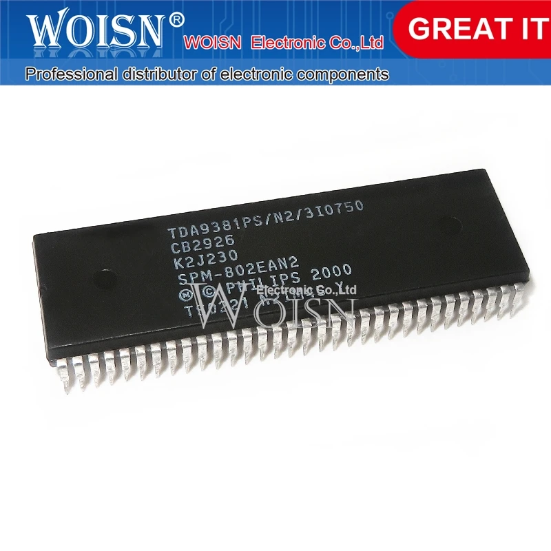 

10PCS TDA9381PS/N2/3I0750 TDA9381PS/ DIP-64