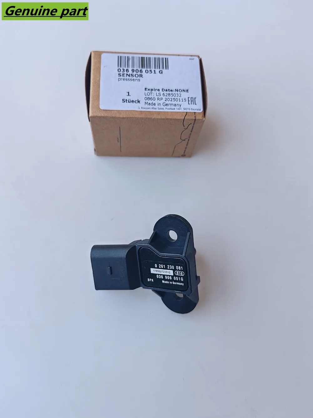 

Совершенно новый оригинальный 036906051G 036-906-051-G 0261230081 OEM датчик давления наддува MAP подходит для VW, AUDI, SEAT, SKODA, PORSCHE