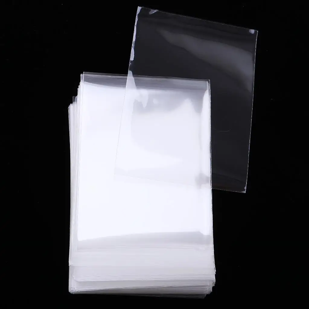 3x100pcs/pack Card Sleeves Protective Transparent Sleeves 60x90mm