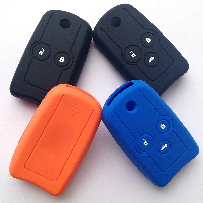 

Silicone Car Key Case For Honda Civic G9 Accord Odyssey CRV Fit City Remote Cover Fob Auto Protect Shell Skin Holder Accessories