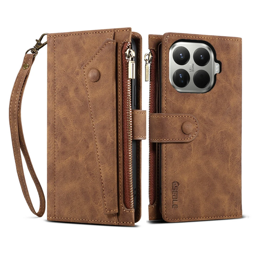 حافظة فاخرة لهاتف Xiaomi 15T Pro 17 ProMax 5G 8-Card Wallet Book Funda Xiaomi 17 Pro Max 15 Ultra 14 T 14T 13T غطاء جلدي RFID #1