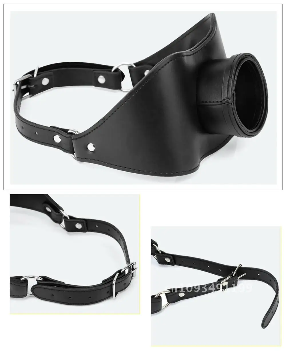 เข็มขัดLatexปากGag Plugเกมเครื่องมือสําหรับเกย์เพศOral Restraintคู่ผู้ใหญ่เพศเร้าอารมณ์ของเล่นRestraint Bondage SM