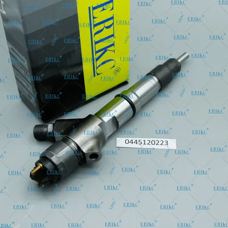 Original 0445120223 612600080971 Common Rail Fuel Diesel Injector 0 445 120 for Shanqi Delong Foton Sinotruck Weichai WD10