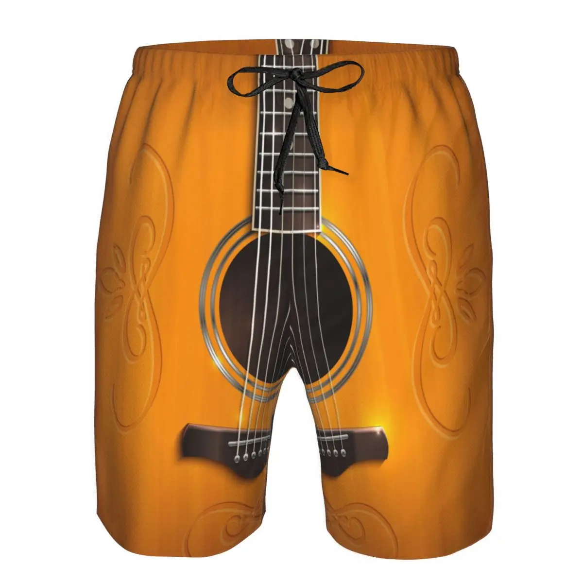 Mens Swimwear Swim Short Trunk Acoustic Guitar Beach Board Shorts Swimming Surffing shorts