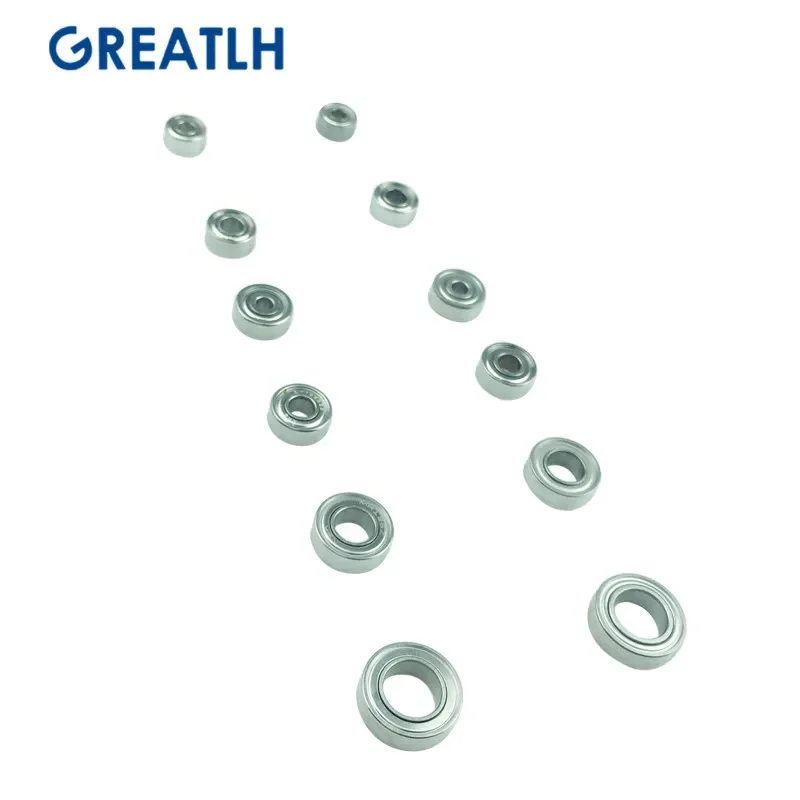 Double Shield Miniature High Carbon Steel Bearing 830/1030/1040/1260/1480/940 Dental Handle Ball Bearings