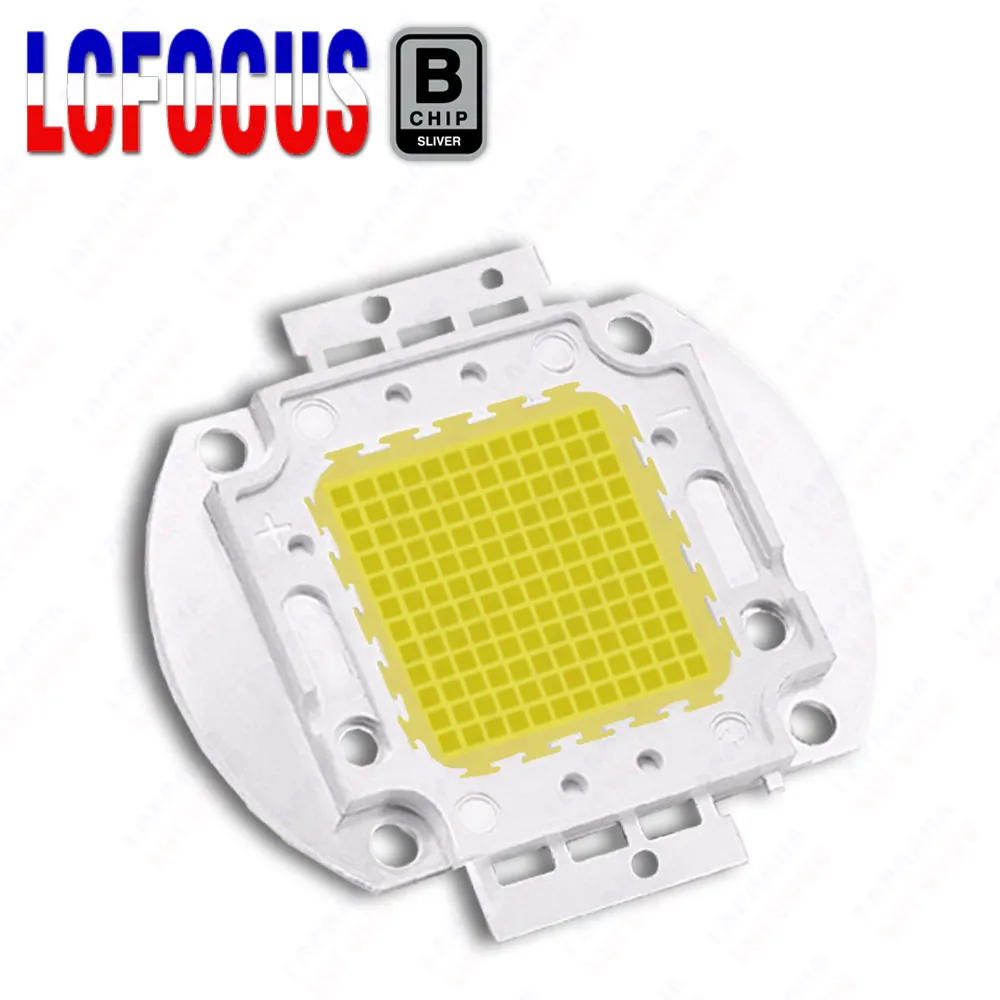 高輝度 144W LED チップ クール ホワイト 8000K 10000K 統合 COB 投光器、高精細投影、プロジェクター ランプ、プロジェクター、LED 電球に適しています