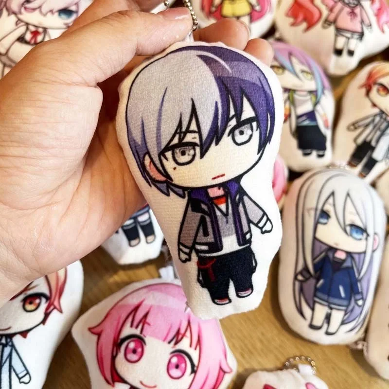 PJSK Project Sekai Colorful Stage All character SD Cute Kawaii Pillow Keychain Keyring Strap Bag Hanging Accessories