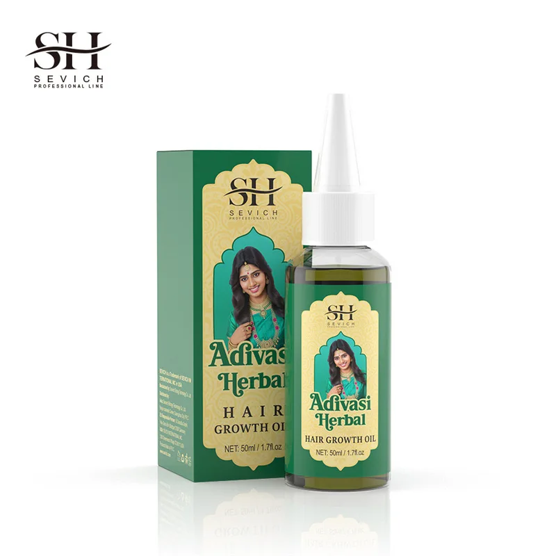 Ayurvedic Hair Growth Oil India Adivasi Organic Hair Growth Serum Anti Hair Loss Fast Regrowth Thicken Oils Hair Growth Products