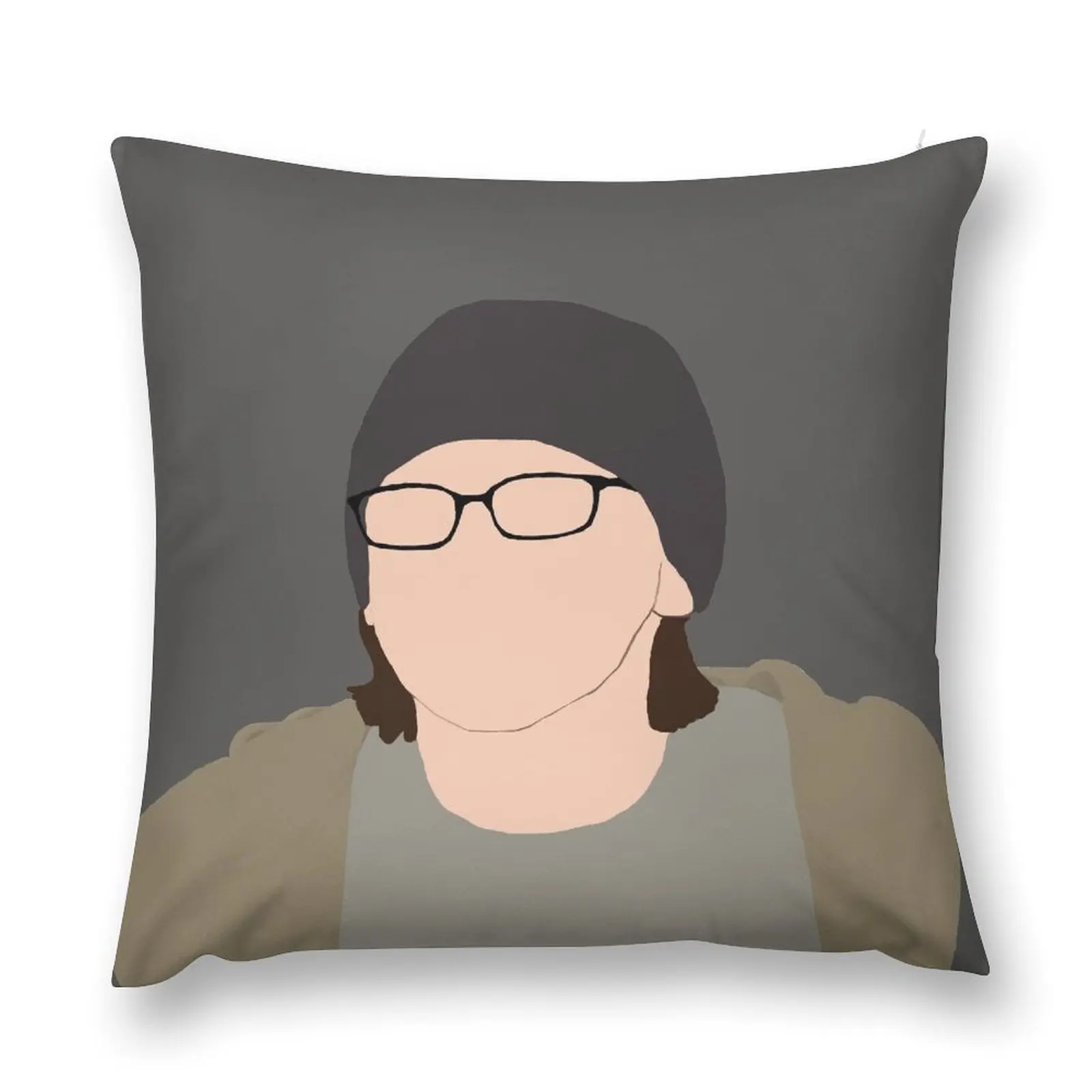 Skins UK - Sid Jenkins Throw Pillow pillow cover christmas Christmas Pillow ornamental pillows for living room