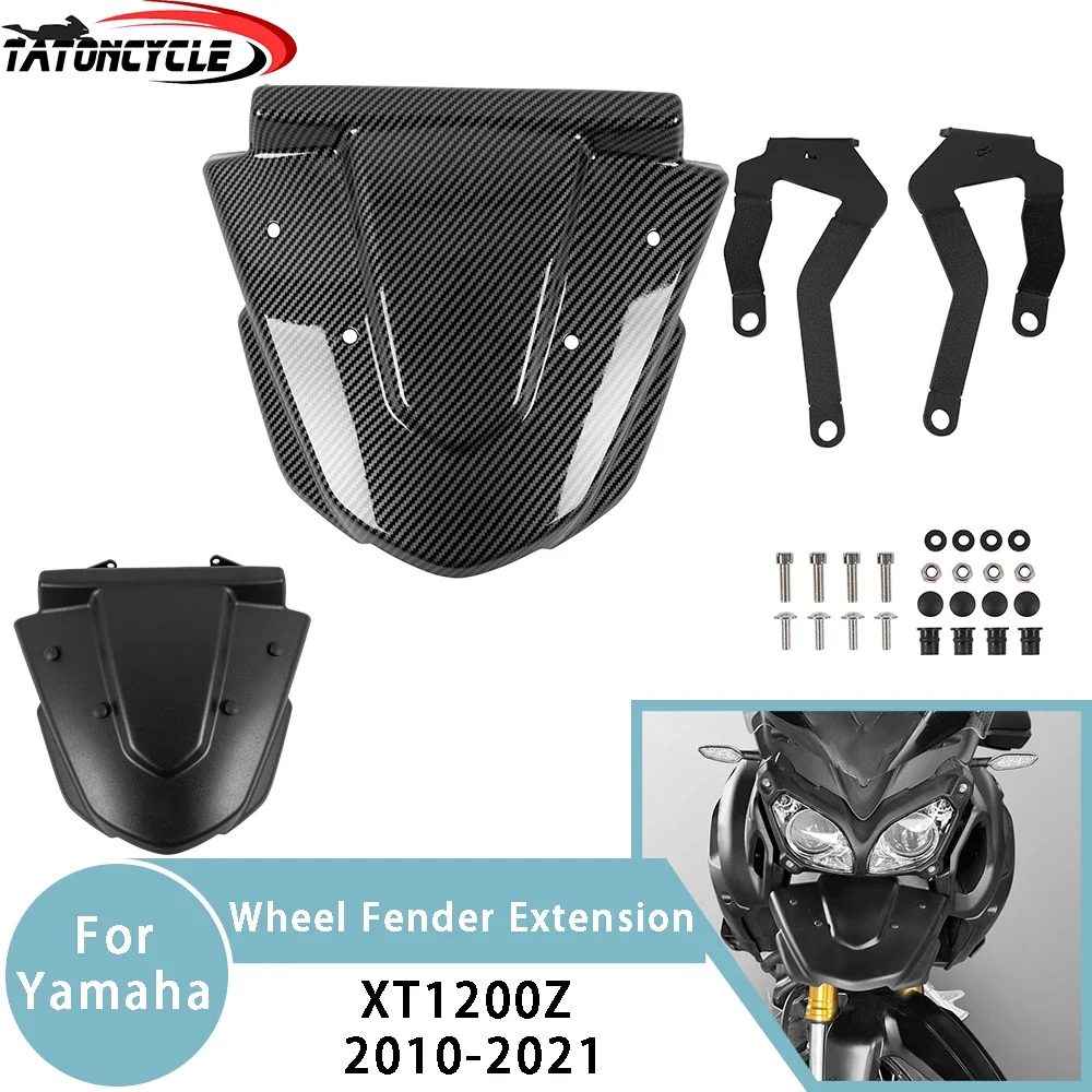 

For Yamaha XT1200Z Front Beak Nose XT 1200Z XT1200 Z Super Tenere 2010-2021 Motorcycle Wheel Fender Extension Cover Accessories