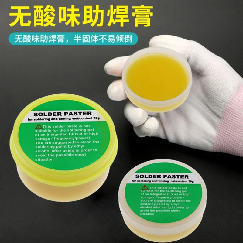 30/50/70/100g Solder Paste Rosin Flux Lead-free Welding Flux Iron Repair Welding Paste Soldering Tin Soldering Oil Solder Flux