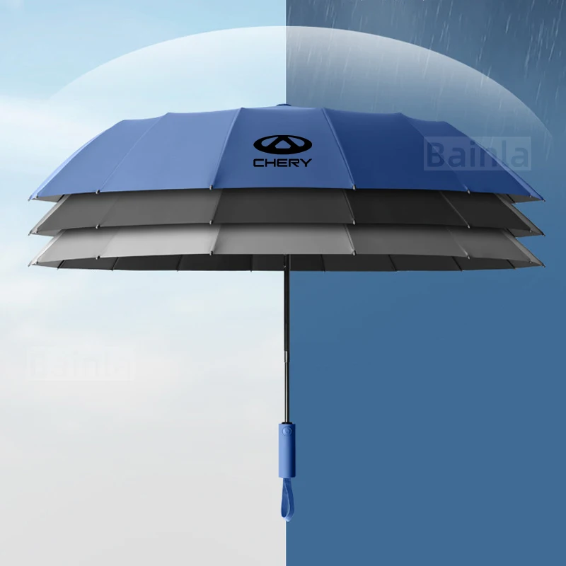 Customize Logo automatic folding car umbrella, Blocks UV rays, For Chery 8 Plus 7 Pro Max Tiggo7 8 Pro Plus Tiggo5X 3X 3