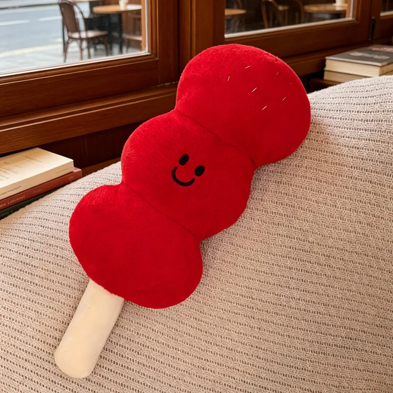 

60cm Kawaii Cartoon sugar-coated haws Plush Toy Lovely Stuffed Sleeping Cushion Home Decor Birthday Gifts