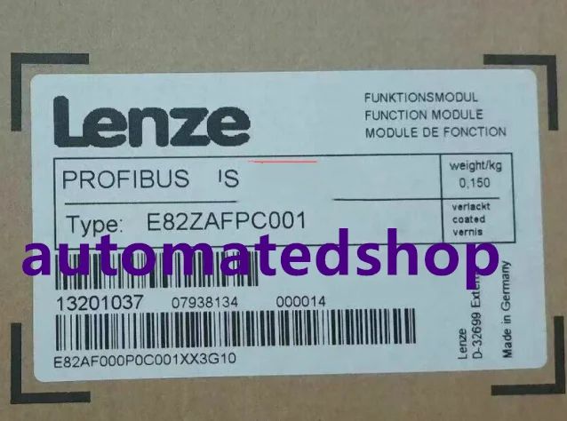 

Инверторный модуль LENZE E82ZAFPC001, новая модель