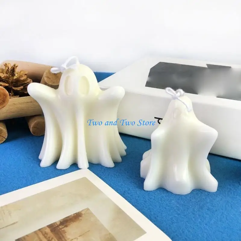 

HX6F Silicone Mold for DIY Specter Candles Adorable Mould Perfect for Handmade Gifts and Decorative Craft