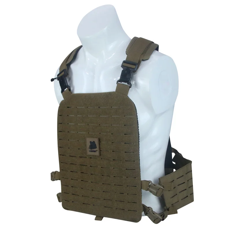 Tactical Vest Lightweight Breathable Quick Release Vest Adjustable Tactical Gear for Training Tactical Airsoft Paintball Vests