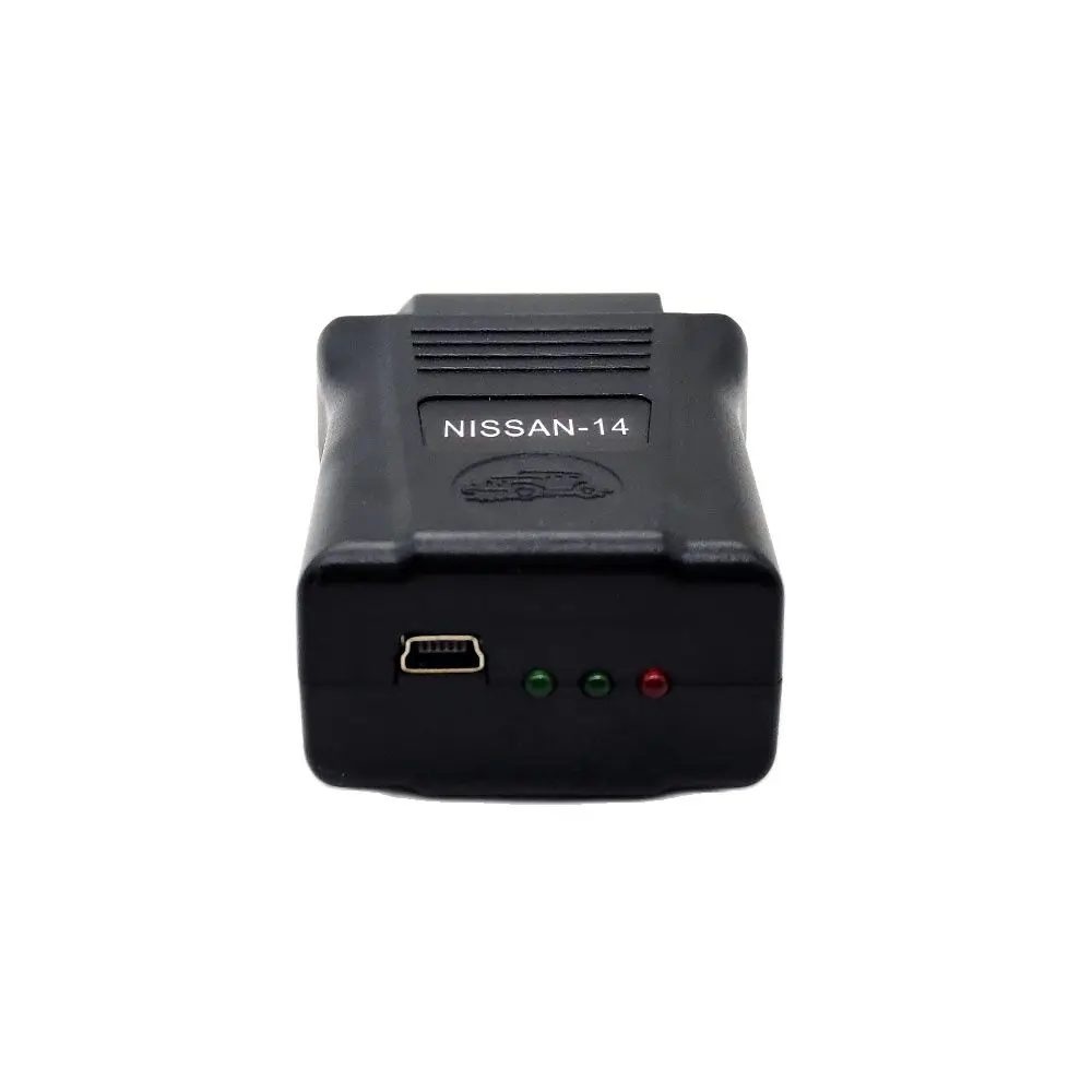 For Nissan Consult 14 Pin USB Interface OBDII Diagnostic Scanner OBD2 Cars Repair Tool 14Pin USB Cable Connector