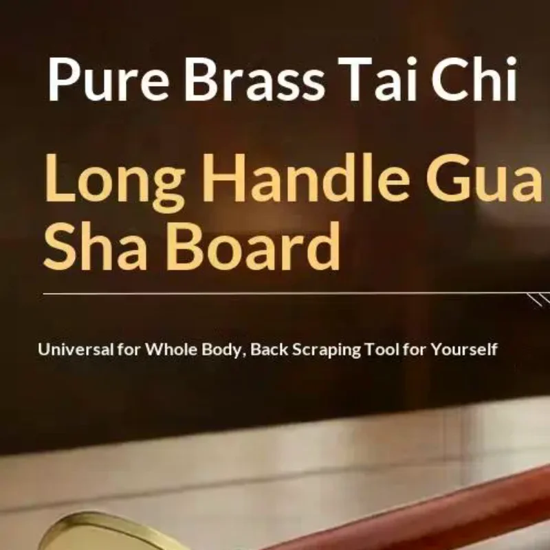 Pure Copper Gua Sha Tool Ergonomic Scraping Board Easy Self Gua Sha On Back Neck Shoulder Full Body Muscle Relaxation Health