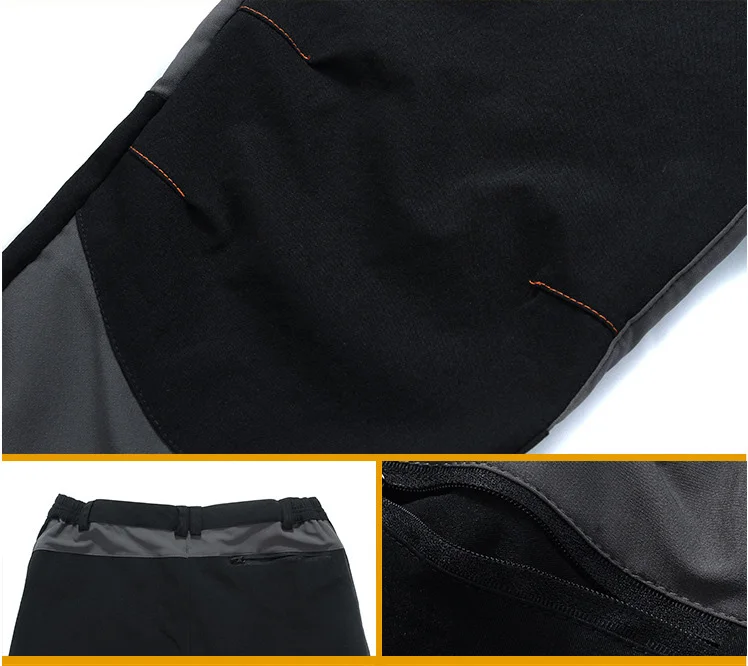 TRVLWEGO Herren Wandern Camping Hose Verschleißfest Schnell Trocknend Anti-UV Hose Wasserdicht Elastisch 5XL Klettern Trekking Sommerhose – Detail 13