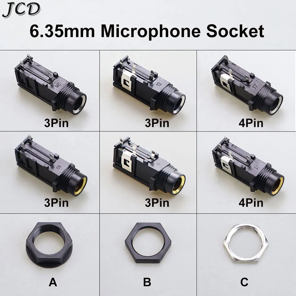 Jcd 10PCS Diy 6.35M…