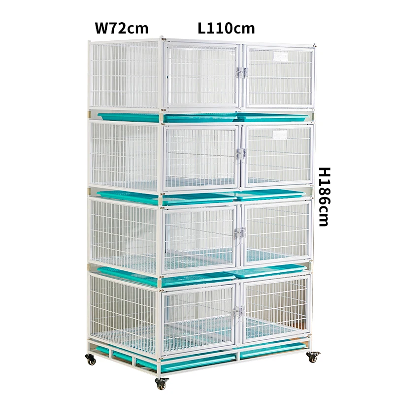 Durable Pigeon Cages for Sale  Galvanized Metal  Stackable with Wheels  Ideal for Pigeon Breeding and Racing