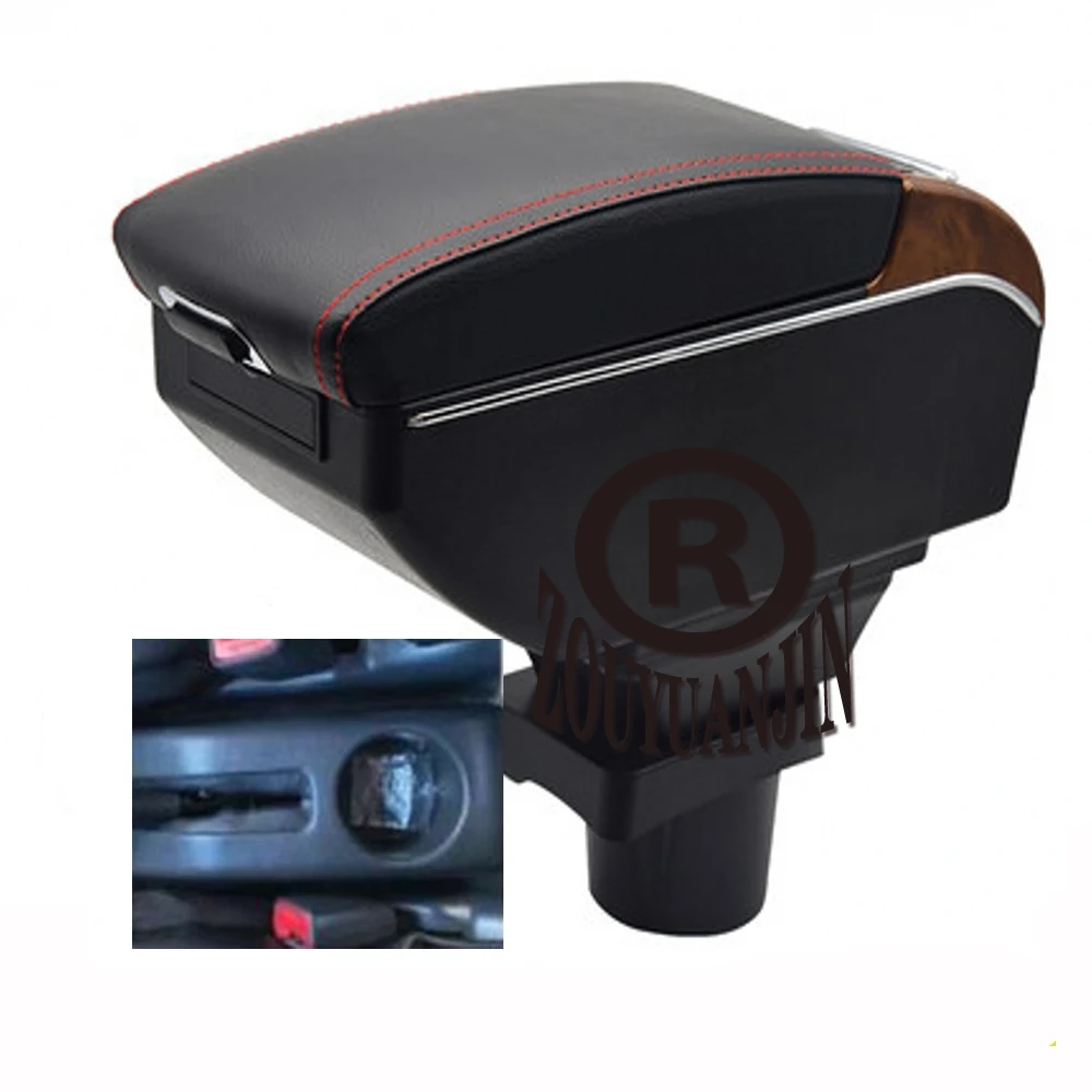 

For Toyota RAV4 Armrest Box Elbow Rest Center Console Storage with Phone Charging USB Interface Cup Holder