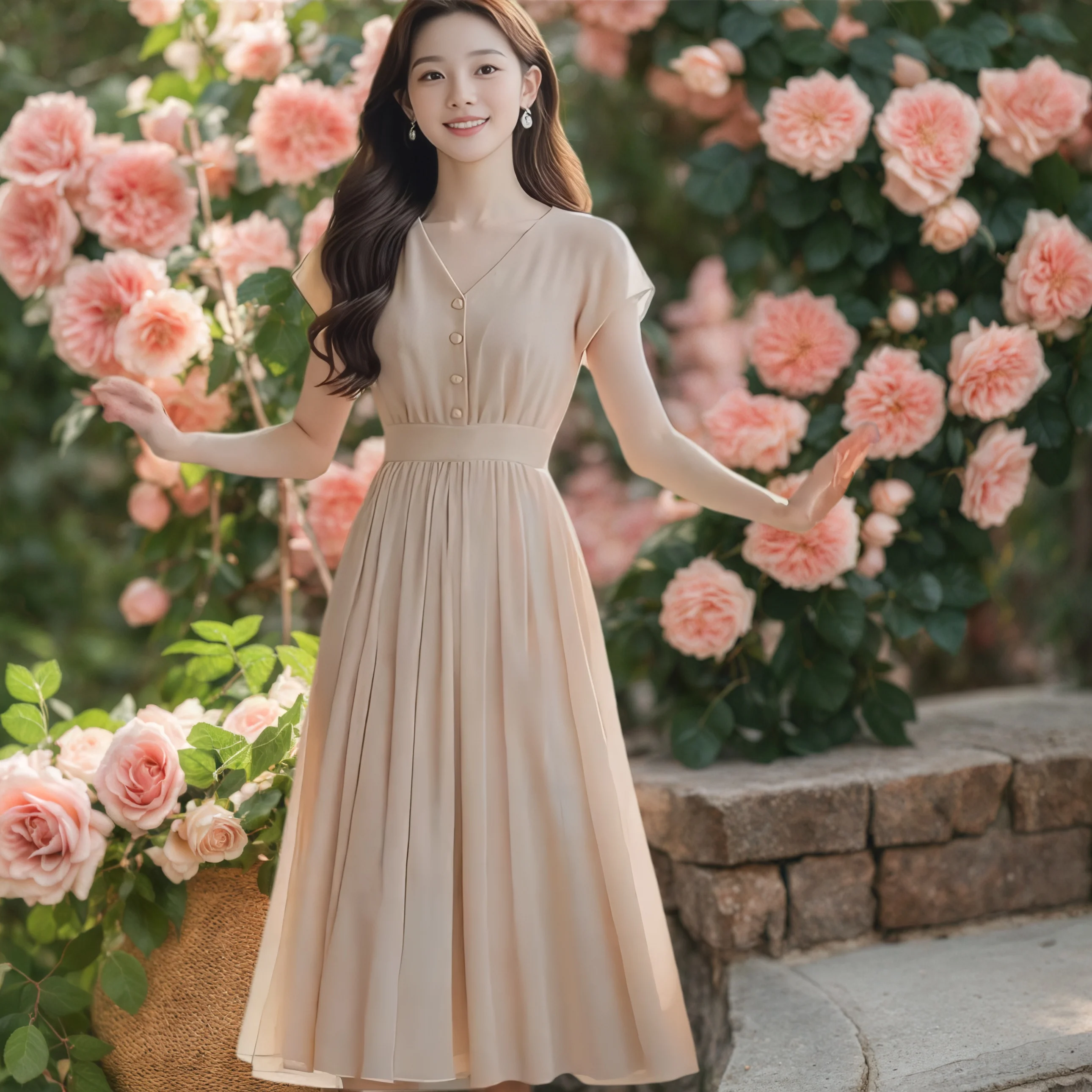 

Новое летнее модное однотонное шифоновое платье с v-образным вырезом для женщин, темпераментная туника с короткими рукавами, тонкое длинное платье, сказочные платья