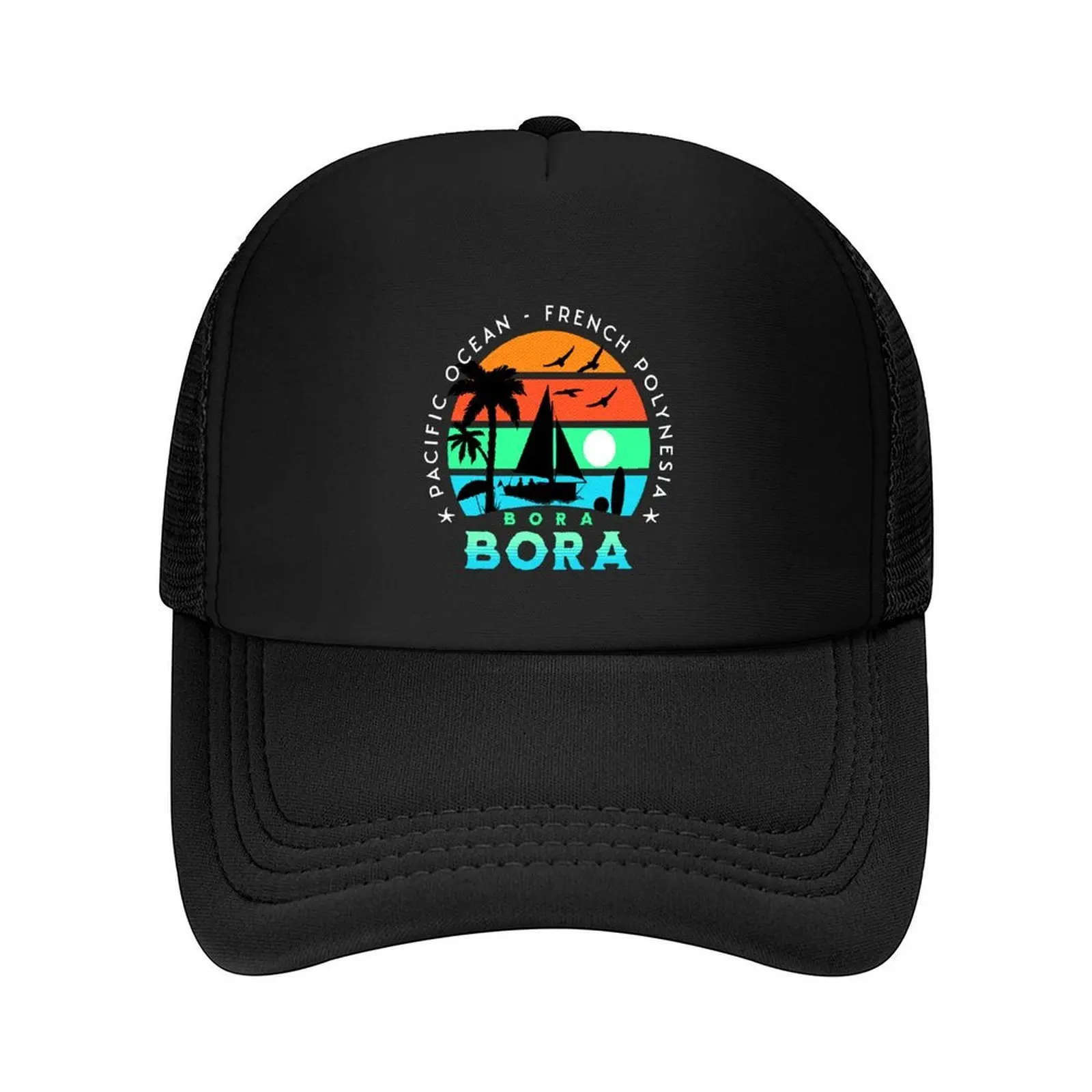 

Bora Bora - French Polynesia Baseball Cap derby hat Uv Protection Solar Hat Luxury Man Hat tea For Men Women's