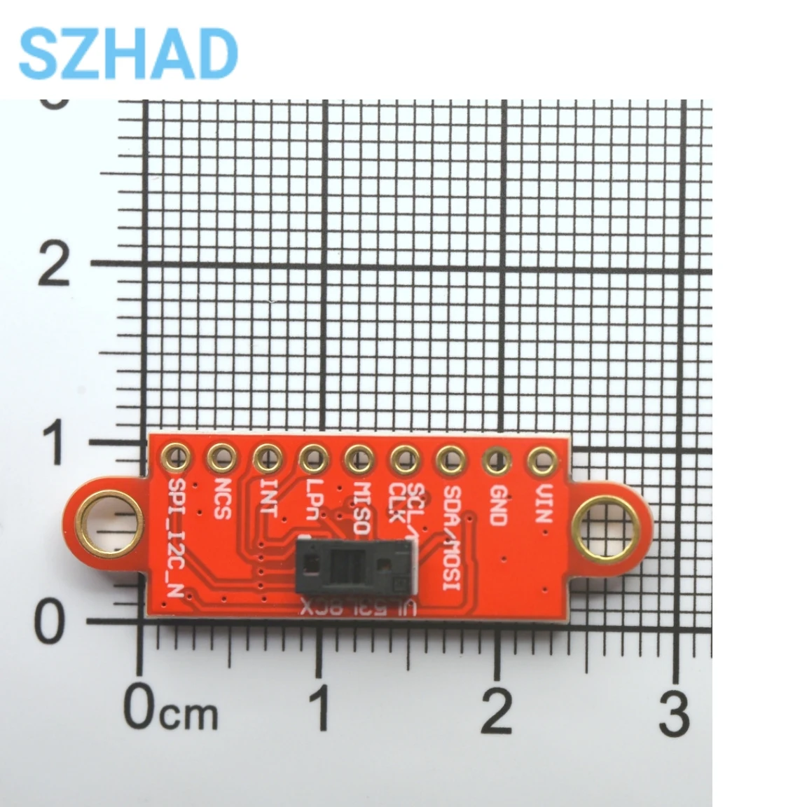 VL53L8CX ToF Distance Sensor, 8x8 Zone Detection, High-Performance Laser Ranging Module for Navigation and Safety Systems