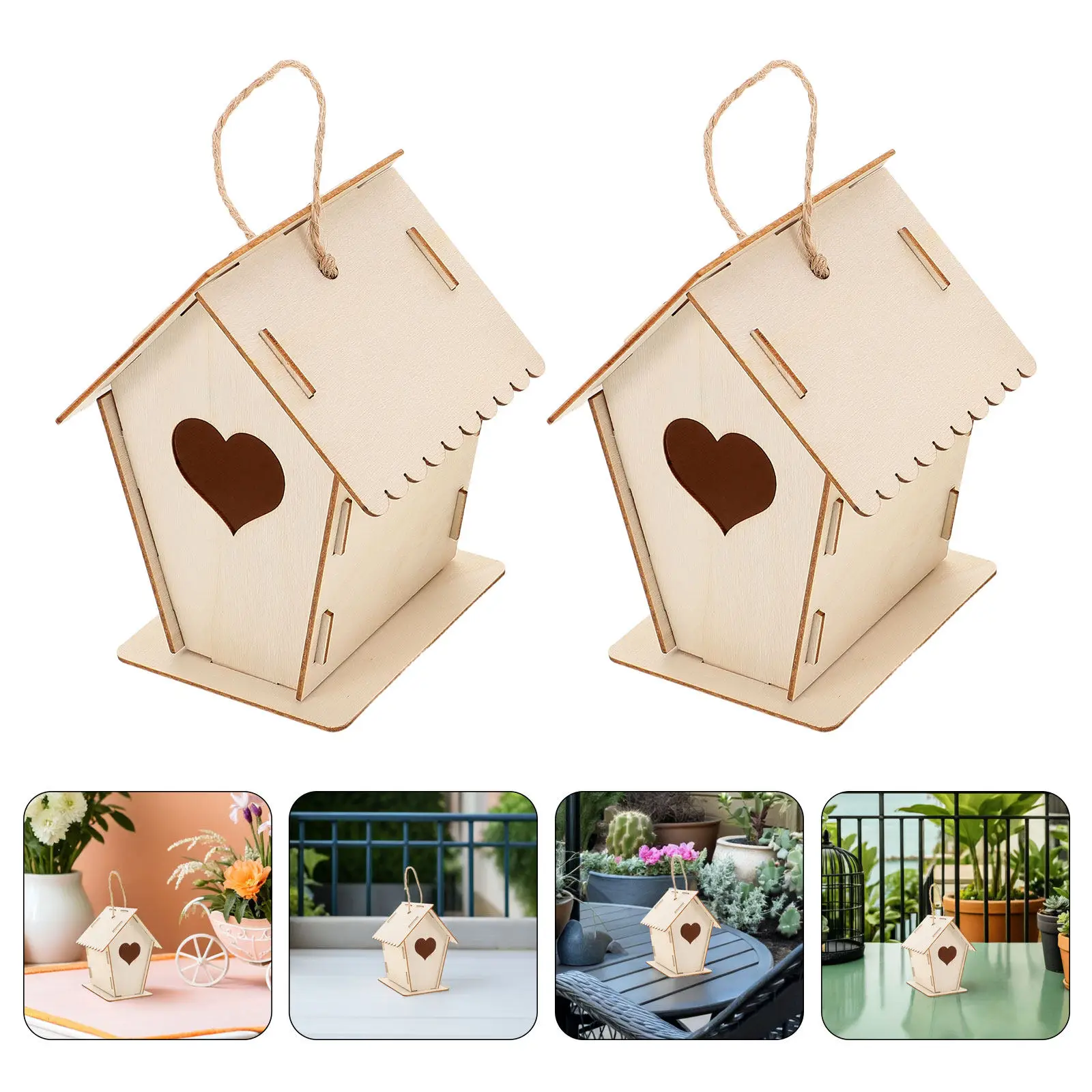 6pcs-unfinished-wooden-birdhouse-kit-for-kids-paintable-craft-bird-houses-smooth-surface-easy-assembly-outdoor-hanging-garden