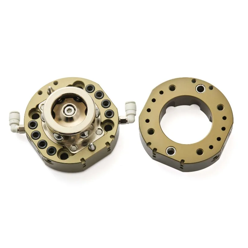 Round high-precision automatic quick-change accessories, 20kg heavy-duty tool lateral changer